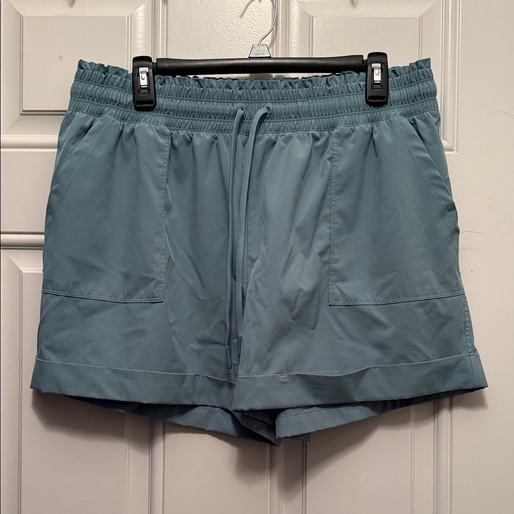 MTA Sport Women's Athletic Shorts in Teal